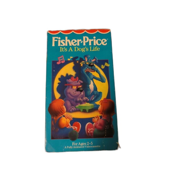 It`s a Dogs Life VHS Someday Me Series Fisher Price Animated Video - Picture 1 of 4